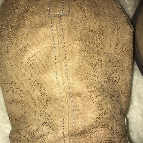 Rampage brown suede cowgirl boots - Picture 7 of 7